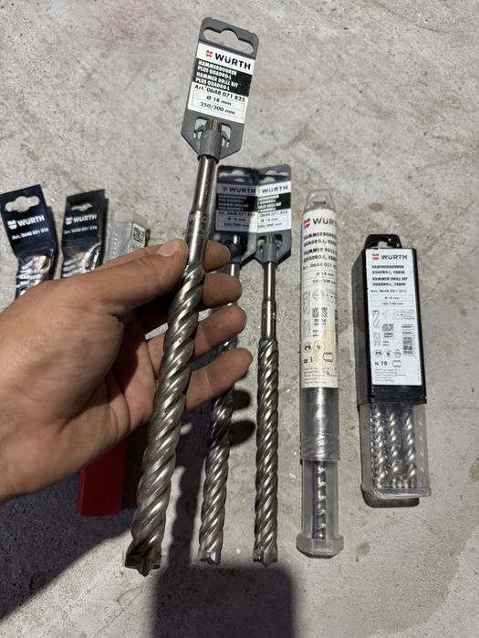 Wurth/Hilti нови Свредла