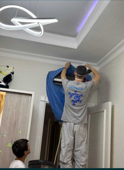 установка кондиционер  Ustanovka konditsaner  бризер рекуператор