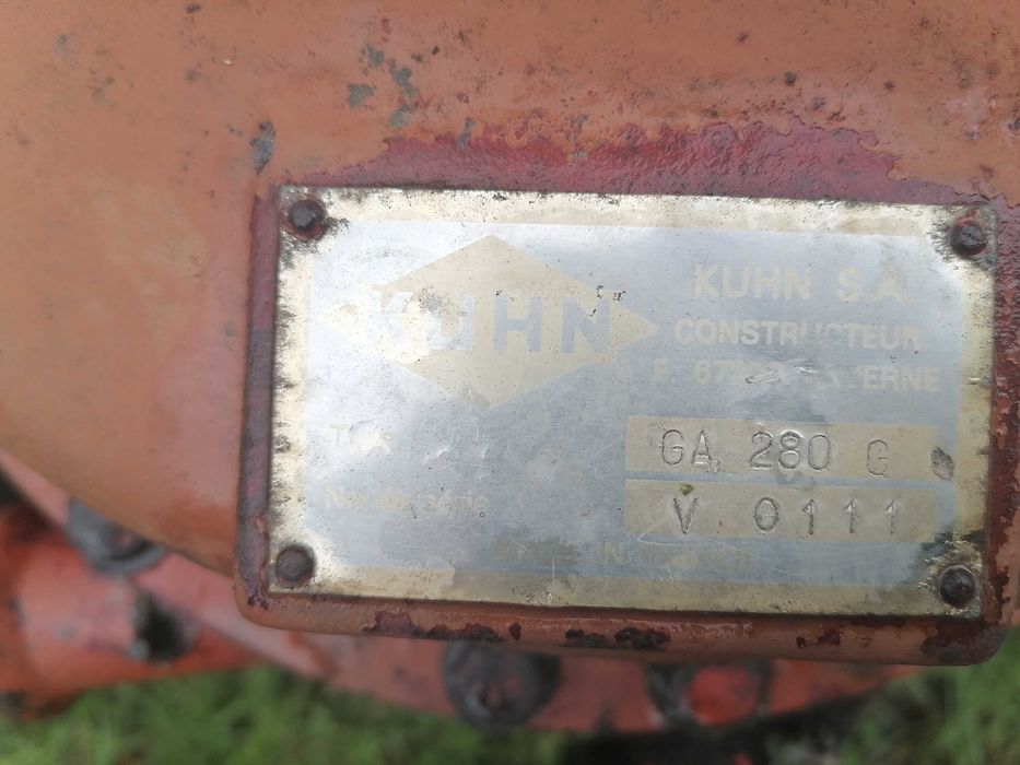 Grebla strans intors fan Kuhn Deutz