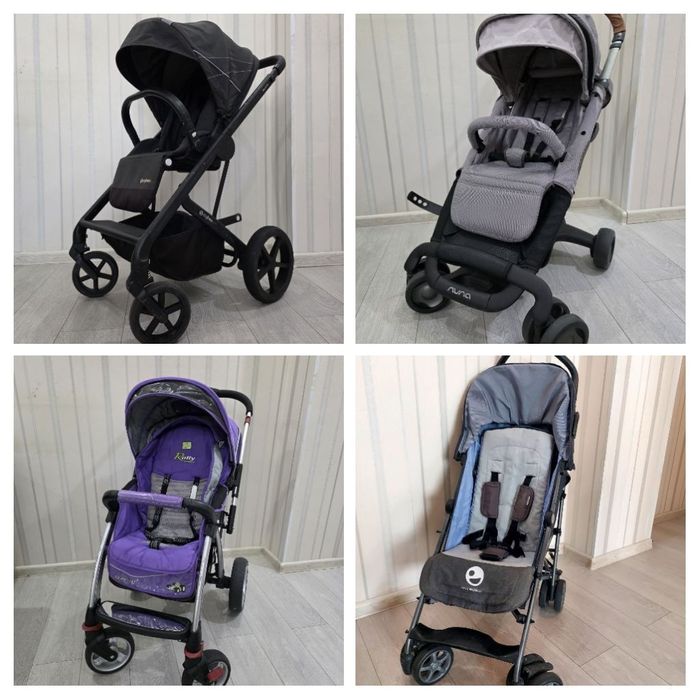 Детская коляска чистая постиранная