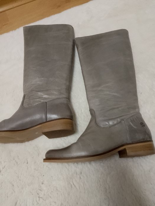 Дамски ботуши от естествена кожа номер 38