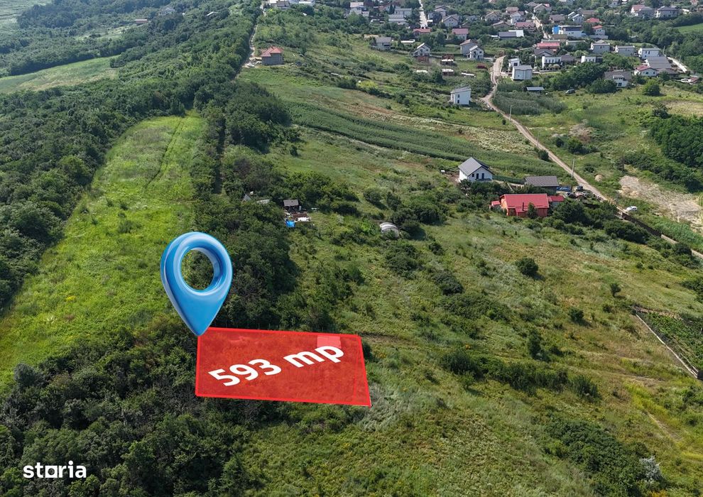 Teren 593 mp - Breazu|Copou, acces rapid la strada principala!
