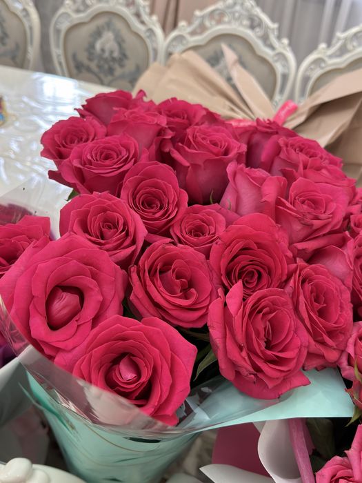 Свежие букеты, цветы, розы