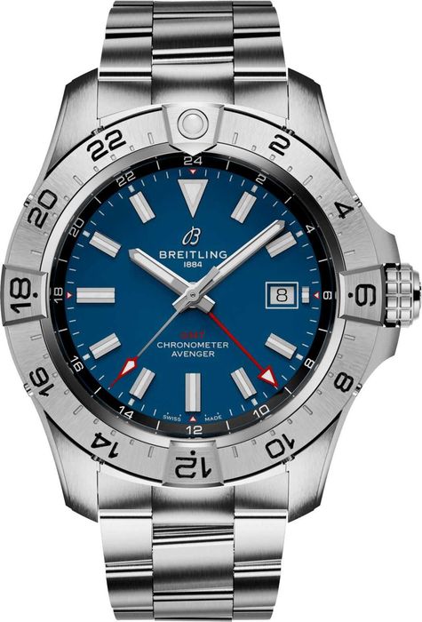 Breitling Avenger Automatic GMT 44 Нов Full Set Гаранция