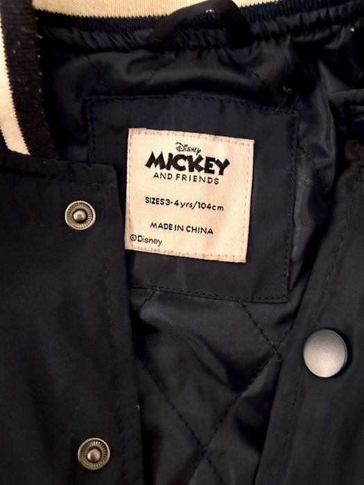 Geaca de colegiu ( copii ) / Bomber Jacket Mickey Mouse  3-4 ani/104cm