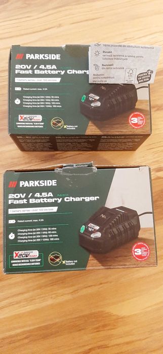 Incarcatoare acumulatori PARKSIDE 20V 4,5Ah-5lei transportul