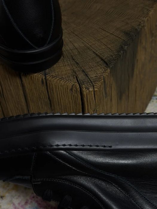 rick owens geobasket black