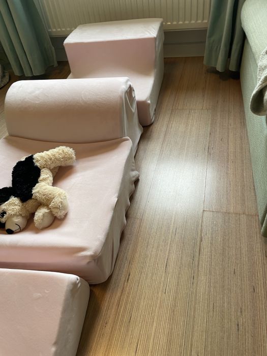 Set activity4 piese Meowbaby roz spuma poliuretana