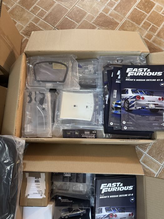DeAgostini Nissan Skyline R34 GT-R 1:8 Fast and F macheta