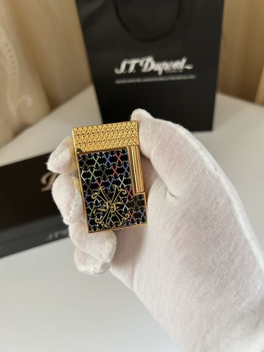 S.T. Dupont Ligne 2 Fuente оригинална запалка с 2 пламъка