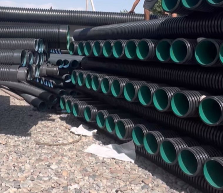 Гофра труба. Гофрированная труба. Труба пвх. Дренажные трубы. Доставка