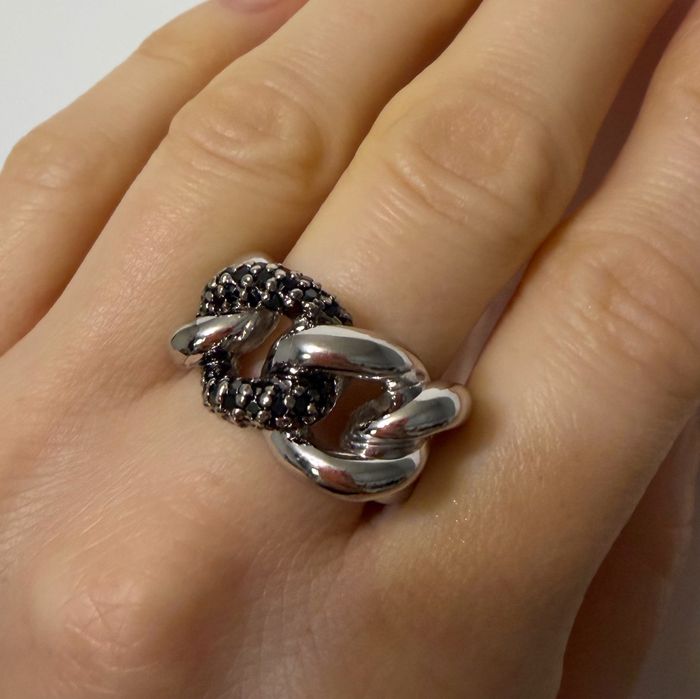 Кольцо, серебро 925