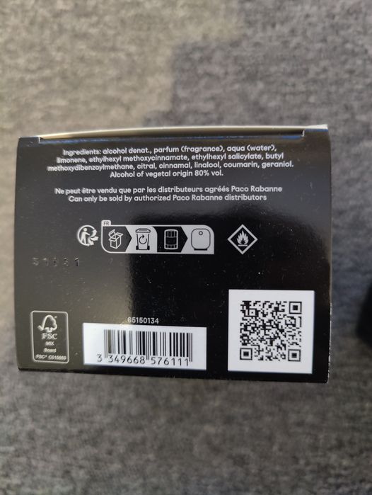 Paco Rabanne Black Xs - Eau de Toilette 100 мл