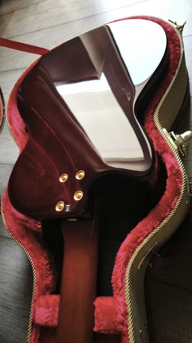 Chitară electro-clasică modernă Angel Lopez EC3000 ca NOUĂ! cu Toc Fame Tweed - GARANTIE