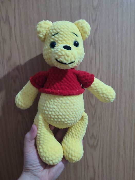 Ръчно изработена плетена играчка, зайче, мече и други