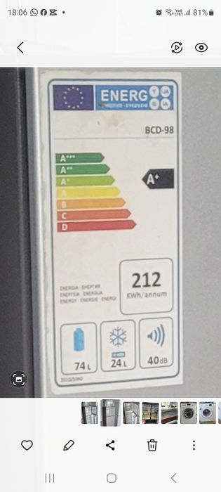Холодильник MUXXED офисный