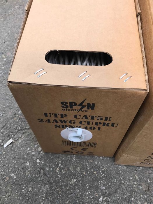 cablu electric cupru cyyf 3x6 cablu internet UTP CAT 5E