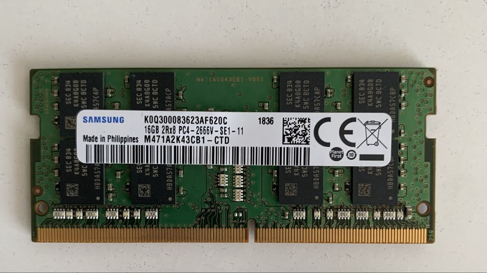 DDR4 16GB озу для ноутбука
