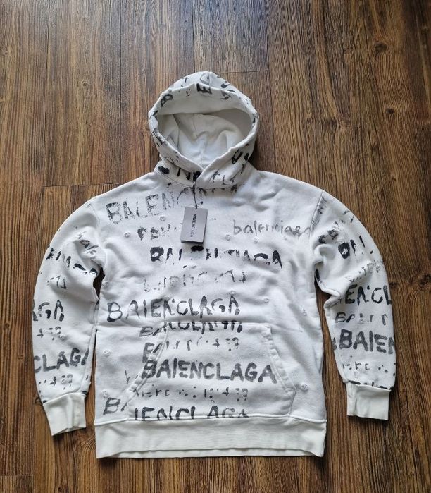 Страхотен мъжки суитчър Balensiaga  размер S M L XL 2XL