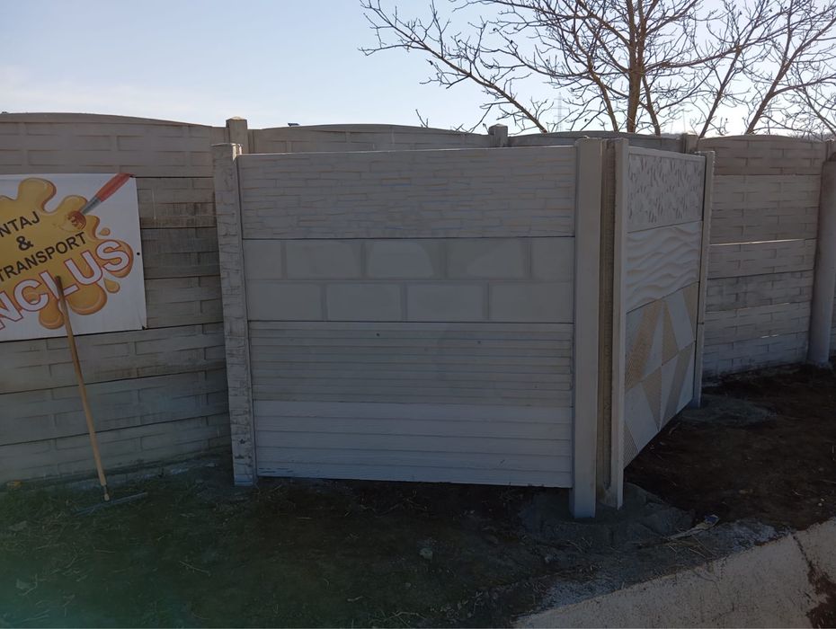 Gard beton placi de beton si prefabricate beton OFERIM MONTAJ