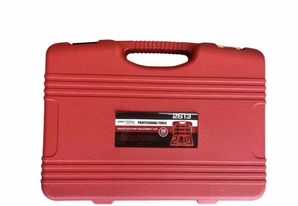 Комплект инструменти за смяна на накладки - 35 части