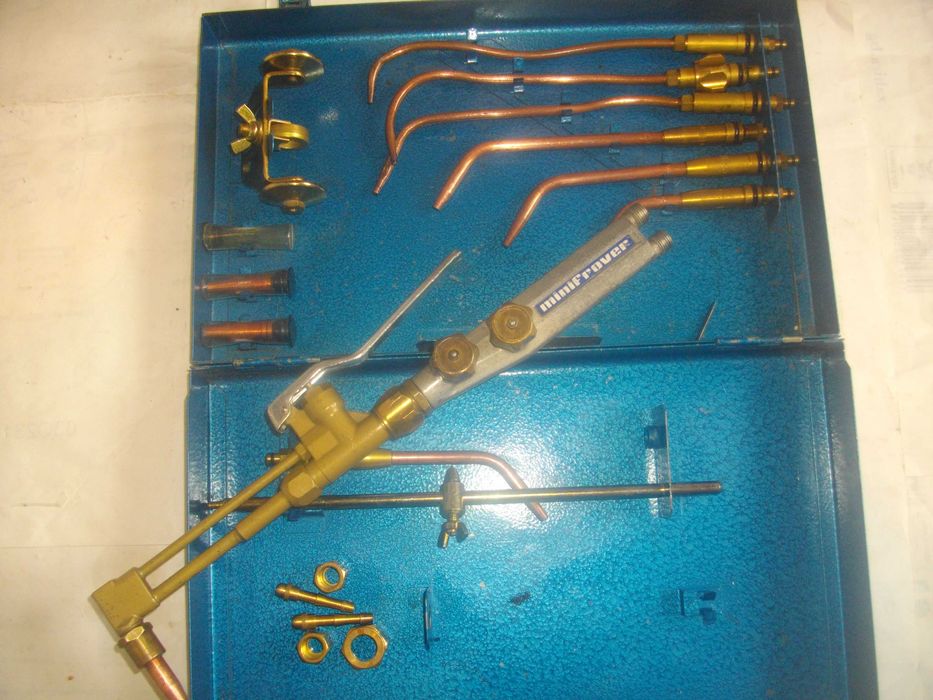 Газова горелка Тръбогиб 12-15мм Оксиженен комплект Гилотина хартия А5