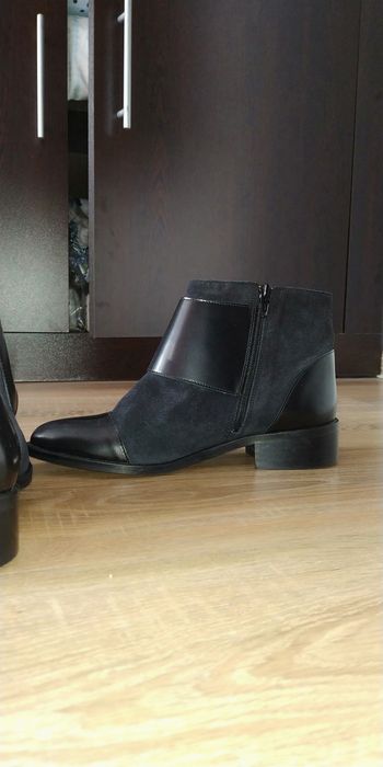 Дамски боти естествена кожа