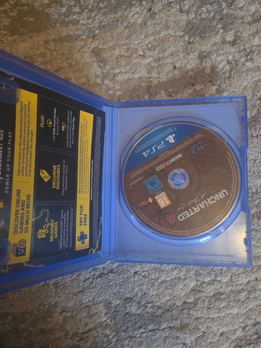 Uncharted 4 A Thief’s End PS4 оригинален диск в отлично състояние