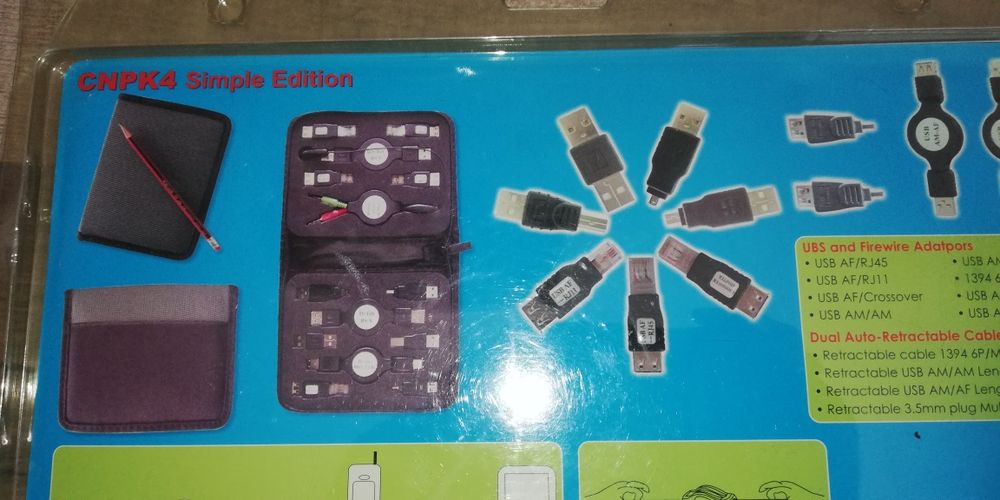 Kit de cabluri și adaptoare.usb
