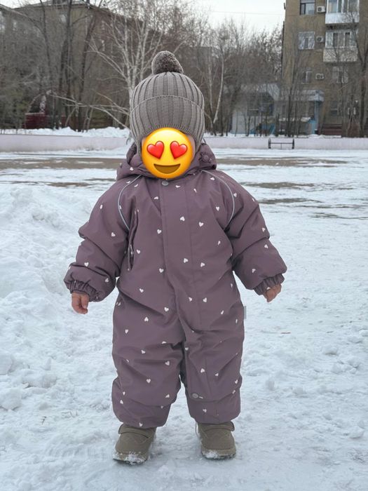Продам зимний детский комбинезон фирмы Crockid Размер 86-92