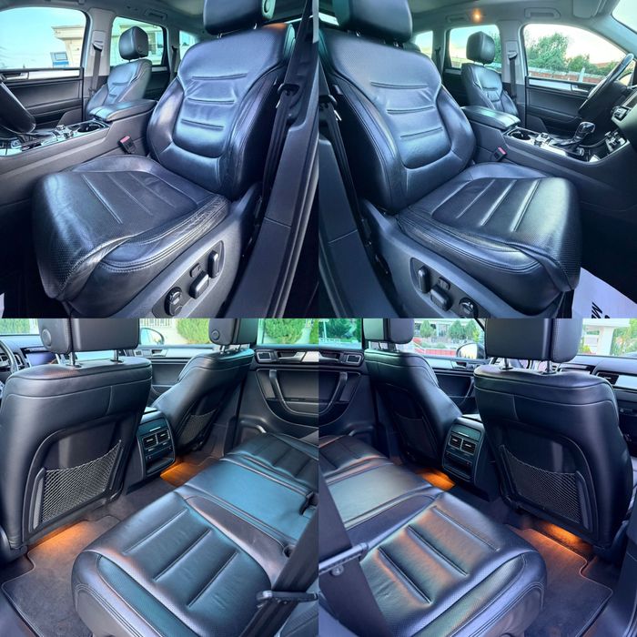 Vw Touareg R-LINE 3.0TDI 245CP 2013 Bi-Xenon /Leduri/Panoramic/Piele/Ventilatie