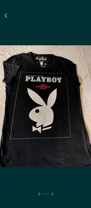 TRICOU Men-ZARA-PLAYBOY,original,made in Portugalia