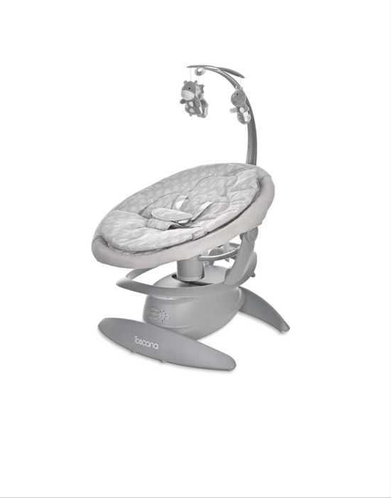 Бебешка  електрическа люлка-шезлонг 2в1 TOSCANA 360°