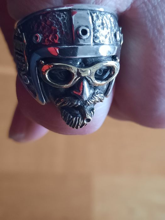 Мъжки сребърен пръстен за ценители