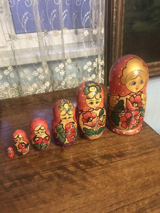 Матрешка СССР ретро советский винтаж