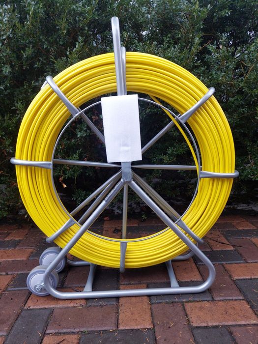 200m x 8mm Tragator cabluri  sonda tras cablu
electric fibra optica