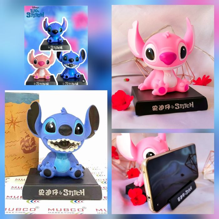 Фигурка Лило и Стич държач за телефон/ Стойка за телефон Lilo Stitch