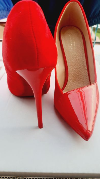 Pantofi stileto Tendez, piele naturala