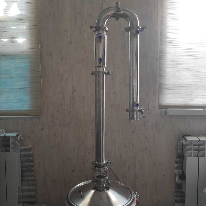 Перегонный куб 35 литров кламп 2 дюйма