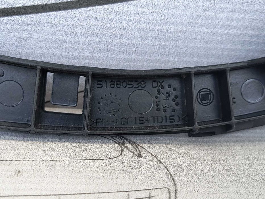 Suport Far Dreapta Fiat Panda 3 2012 / 2011-2020 Cod OEM 51880538 (5C2)