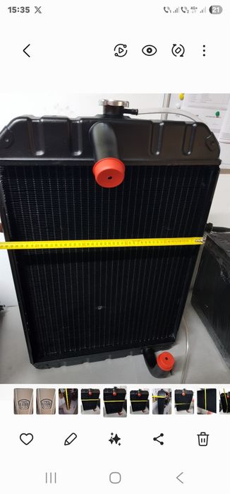 Radiator u 650 din cupru cu 5 randuri de celule pret 1250 lei se poate