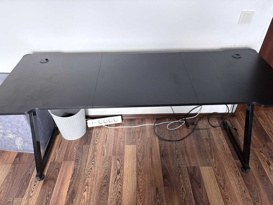 Birou Gaming Huzaro, Hero 4.8, 160 X 60 X 74 Cm, Negru