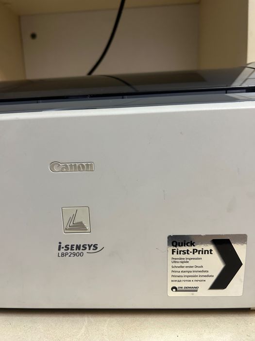 Принтер Canon черно белый
