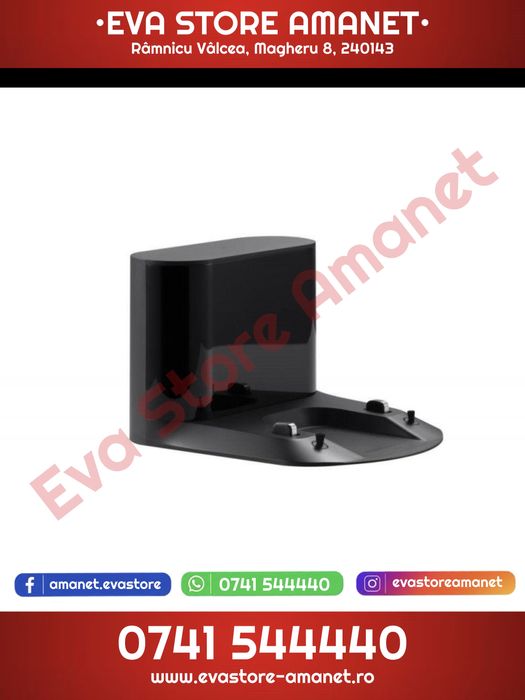 Aspirator Robot Roborock QV35A Black cu Statie Multifunctionala 8000Pa HyperForce PreciSense LiDAR