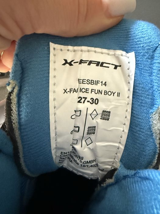 Patine X-Fact reglabile 27-30