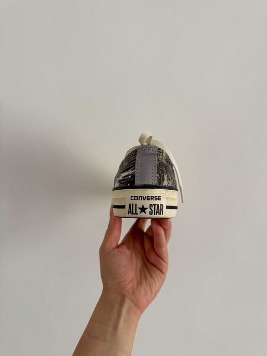 Converse Chuck Taylor All Star Low, бял/зелен цвят, размер 36.