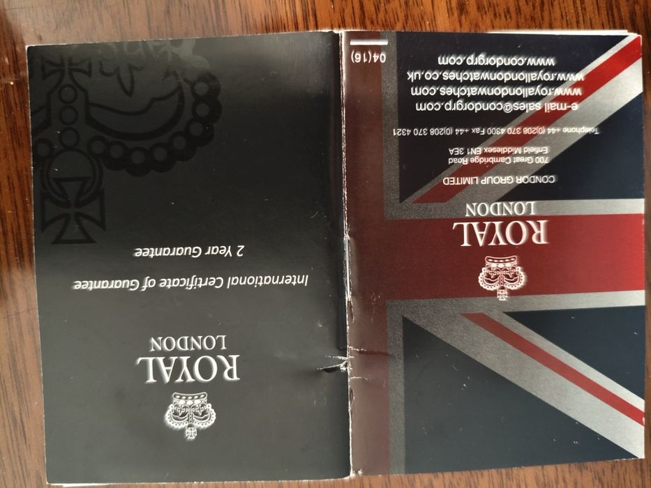 Часы наручные "ROUAL LONDON"