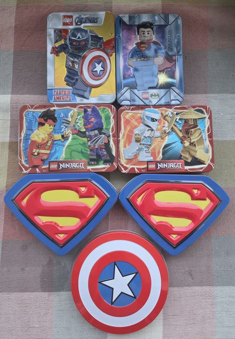 LEGO lot Polybag/ Metal Tin