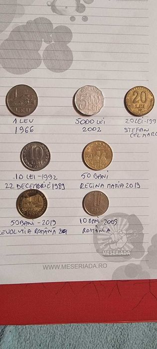 Vanzare moneda veche