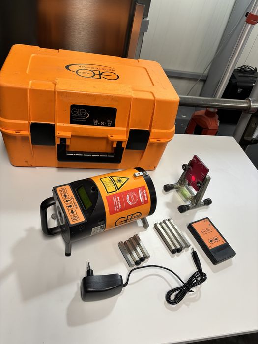 Nivela laser tevi canalizare geolaser kl80 leica topcon hilti